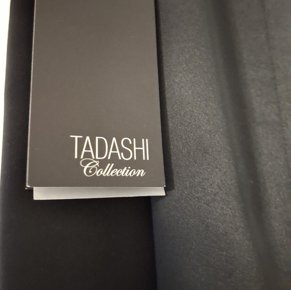 Tadashi Shoji Black Maxi Skirt Formal Evening  Cocktail A Line Long Sz 8 NWT - Picture 9 of 9